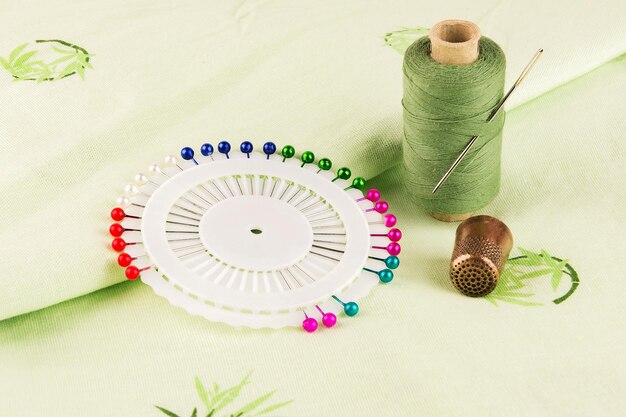 zestaw do haftu z muliną i tamborkiem